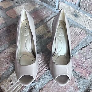 Bandolino Women's Peep Toe Heels - Beige